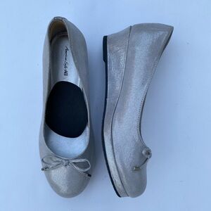 American Eagle Women's Silver Wedge Heels women’s Size 5